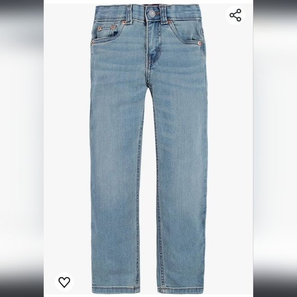 Levi's boys 514 Straight Fit Jeans - Picture 5 of 8